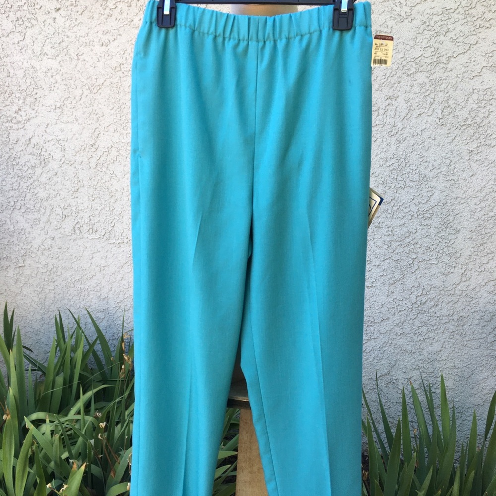 NWT Reflections by Eddie Haggar Blue women’s pants